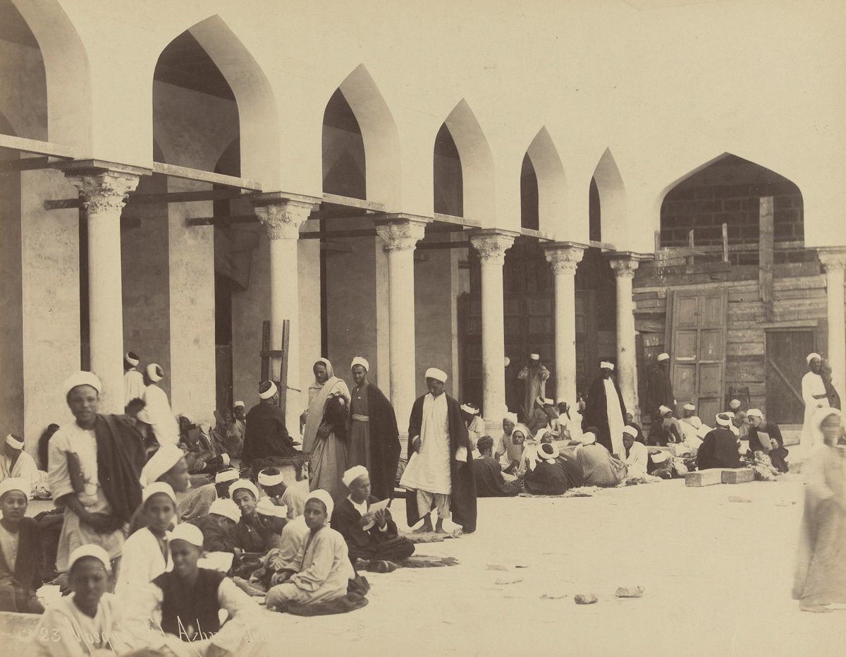 Древние чудеса Египта, его жители и туристы в 1800-х годах на фотографиях братьев Зангаки 19