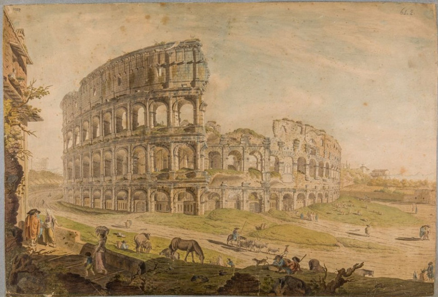 Как выглядел Рим с 16-го по 20-го век. Вечный город в 4000 изображений в открытом доступе 4