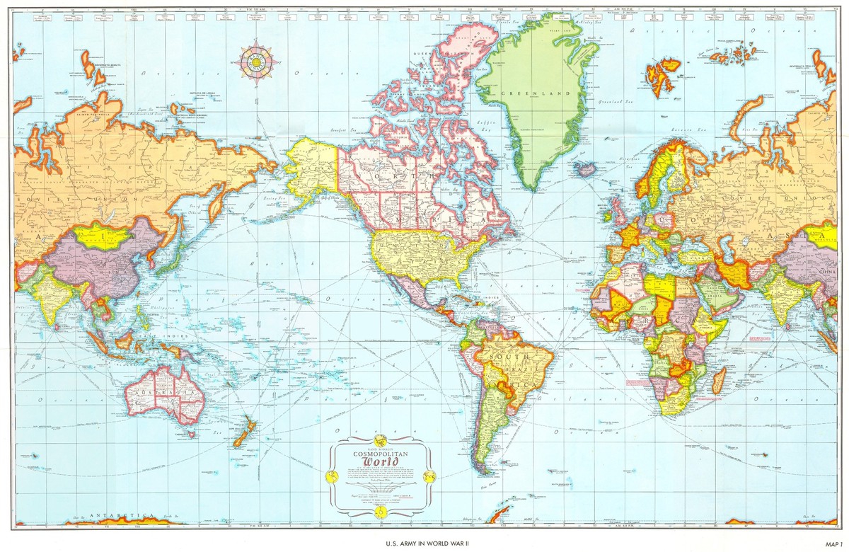 3. Карта мира для США австралия, в мире, карты, китай, сша, факты, чили, юар