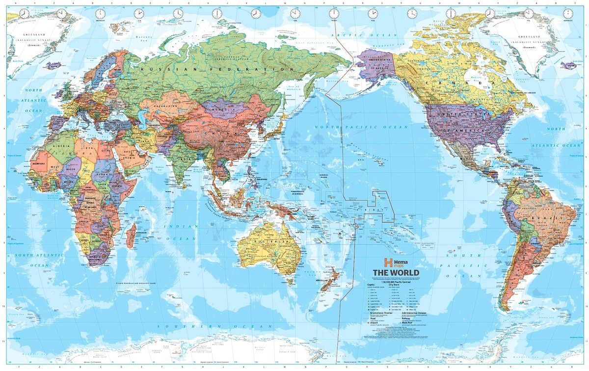 4. Карта мира для Китая австралия, в мире, карты, китай, сша, факты, чили, юар