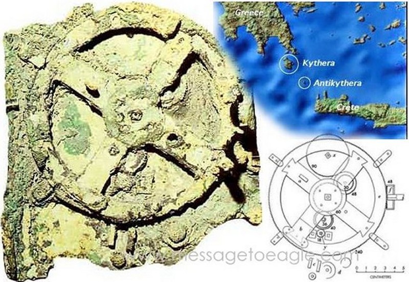 Древний компьютер: загадочный механизм из Антикитеры по-прежнему полон загадок история, механизмы, технологии, удивительно, факты
