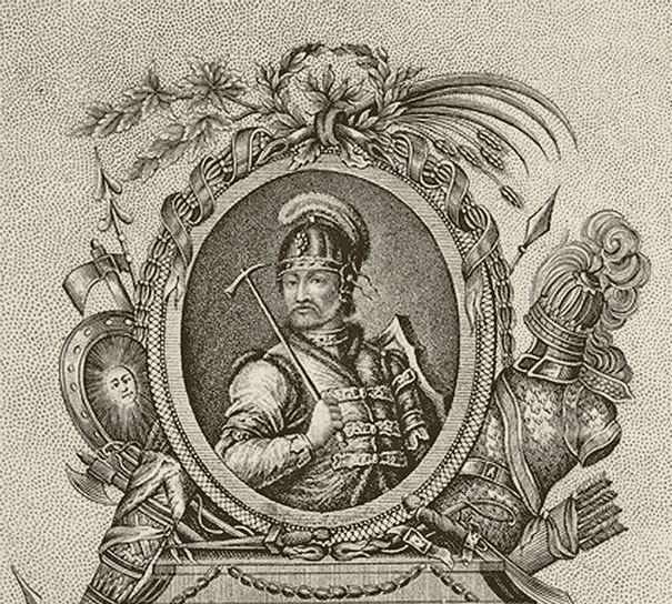 «Рюрик. Великий князь Российский». Гравюра. 1805 г.