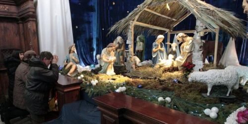 Вертеп в католическое Рождество