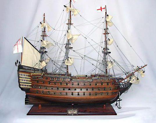 сборные модели кораблей из дерева