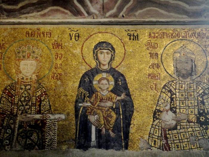 Собор святой софии мозаика