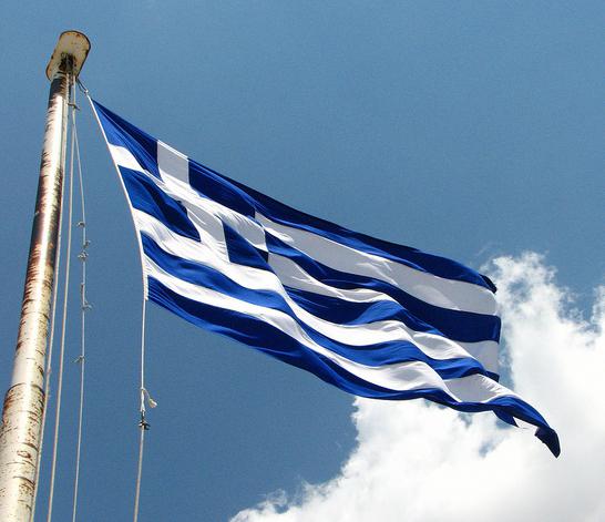 флаг герб греции