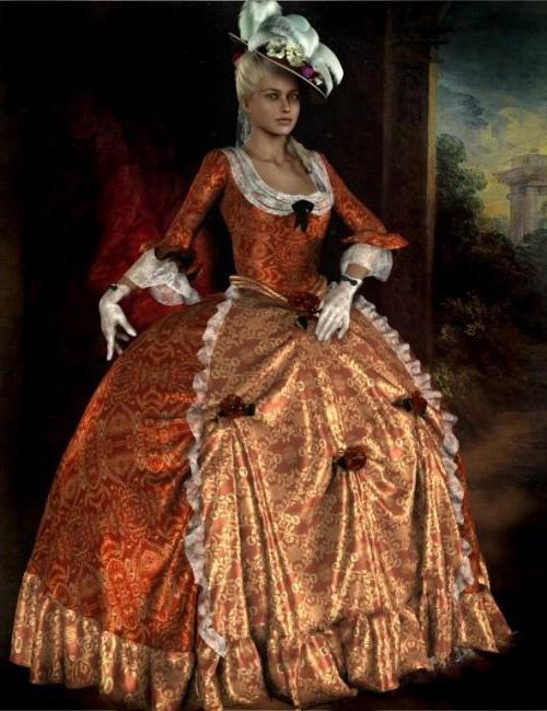 платья 18 века