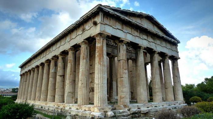 античные храмы греции 