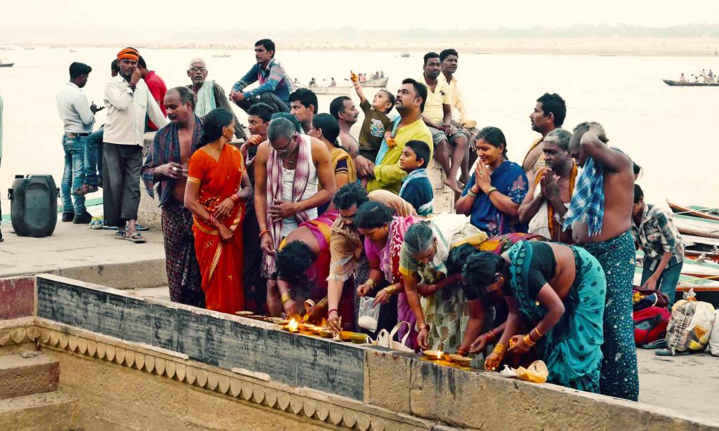 Похоронный ритуал в Индии