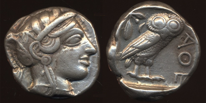 греческие драхмы монеты