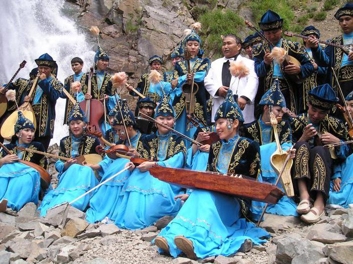 казахский национальный костюм для девушек фото 