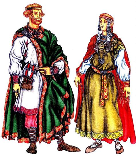 Древняя Русь: одежда. Одежда на Руси: женская, мужская, детская