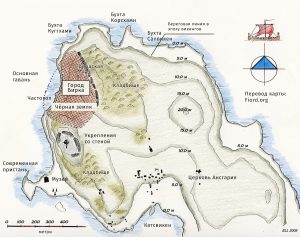 Карта острова Бирка