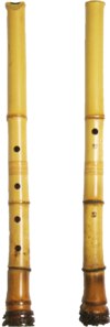 Некоторые японские народные музыкальные инструменты - Сякухати