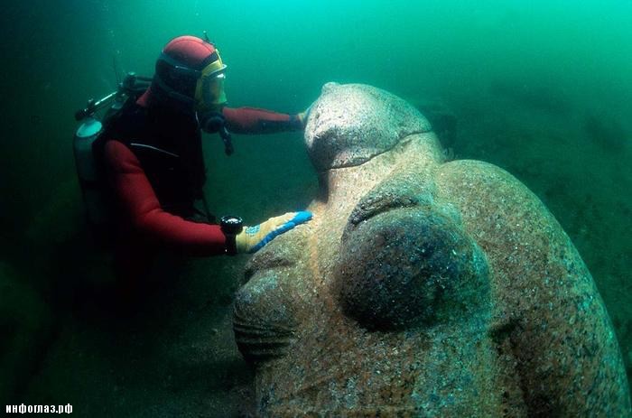 Древний Гераклион — потерянный город под водой