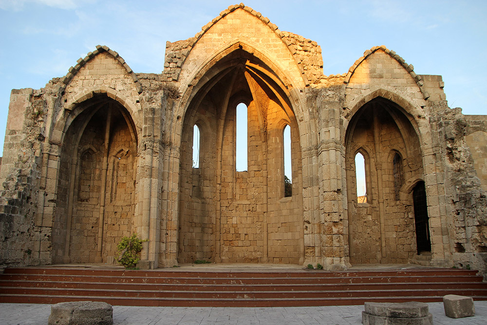 Церковь Богородицы Бурго. 14в. Rhodes. Church of The Virgin of The Burgh. 14th c.,родос, греция, что посмотреть на родосе, старый город, путешествие, путешествия, old town rodes, рыцарская улица, улица рыцарей на родосе