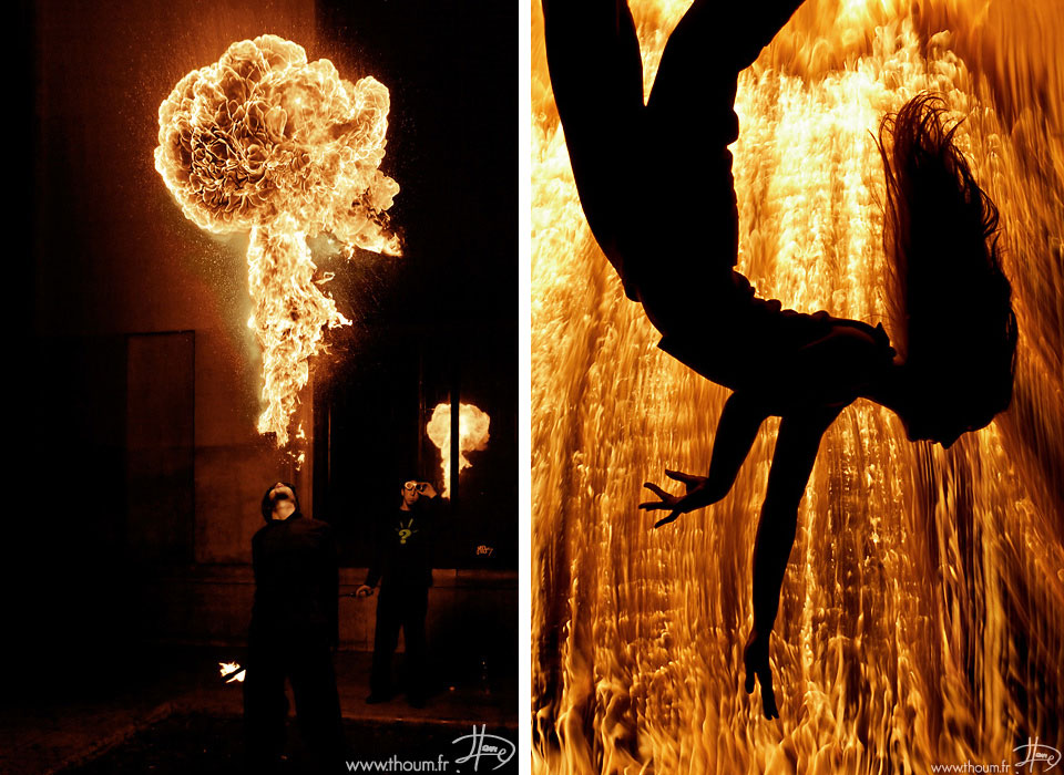 Огонь и пламя в фотографиях
