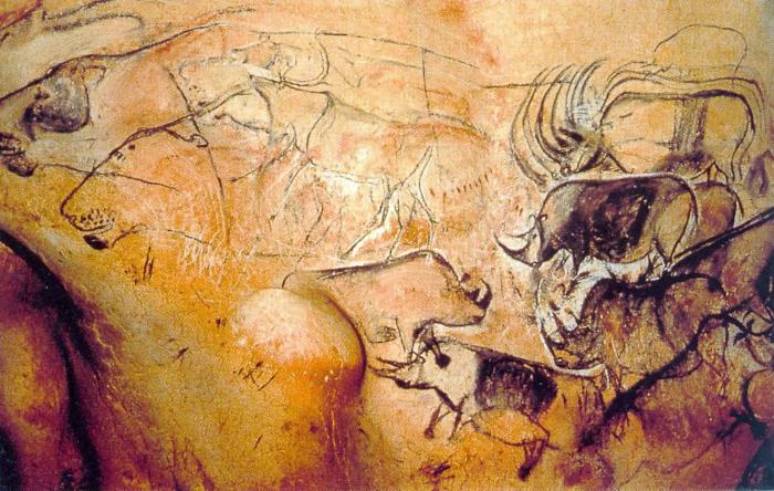 рисунки древних людей