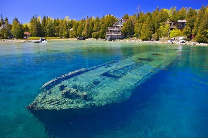 Шхуна Свипстейкс, Тобермори, Онтарио. история, корабли