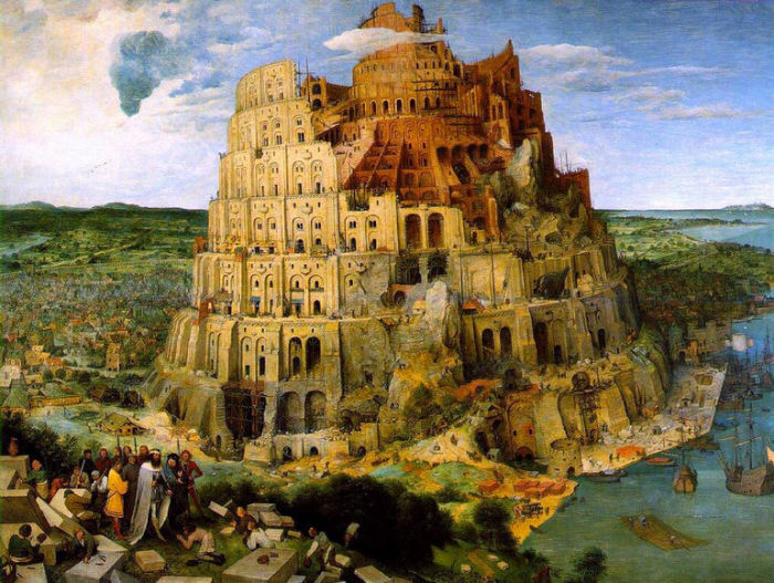 Вавилонская башня. Брейгель Старший, 1563 год.| Фото: terra-z.ru.