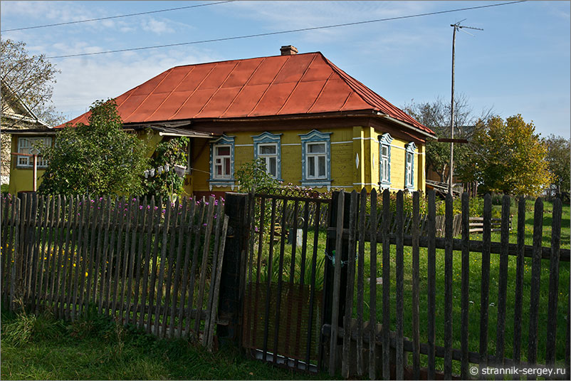 Древние села в долине реки Лопасня - Турово