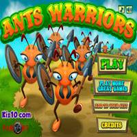 Игра Защита замка муравьи онлайн