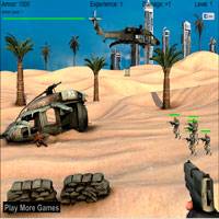 Игра Защита замка пустыня онлайн