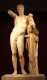 Гермес с младенцем Дионисом. Мраморная статуя, 4 век до н.э.