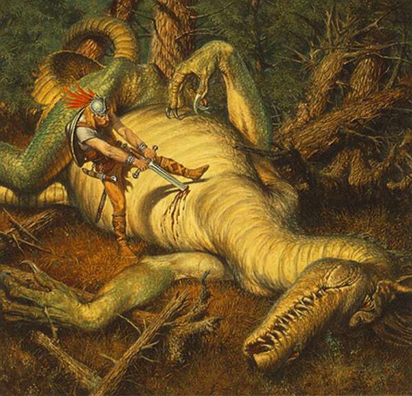 Самые знаменитые драконы из древних легенд и преданий (14 фото)