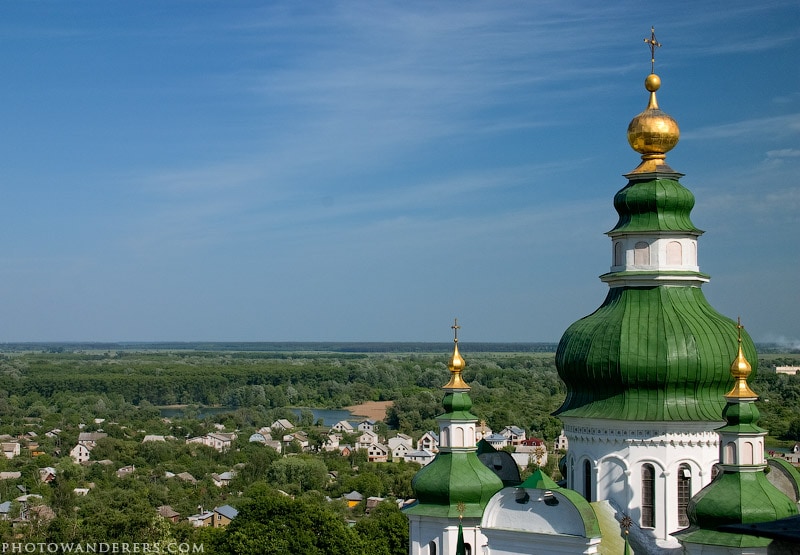 Купола Троицкого собора. Чернигов