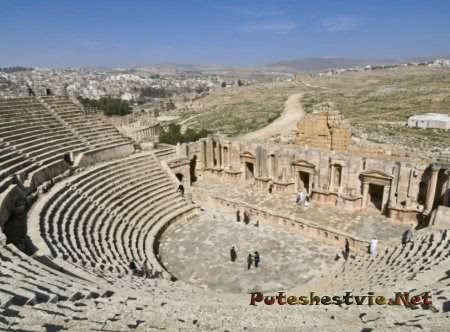 Джераш - древний город в Иордании