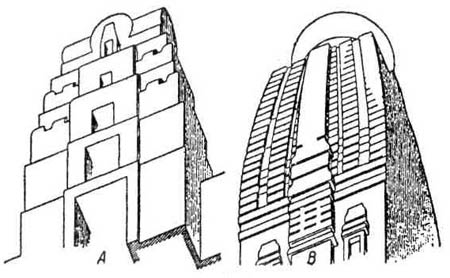 Архитектурные памятники Древней Индии. Пагода