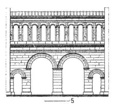 Архитектура Древнего Рима. Один из главных входов города Отен. Autun gate