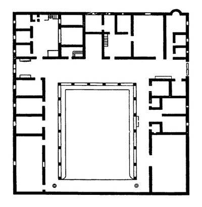 Архитектура Древнего Рима. Боскореале. Вилла Азелия. II в. до н.э.