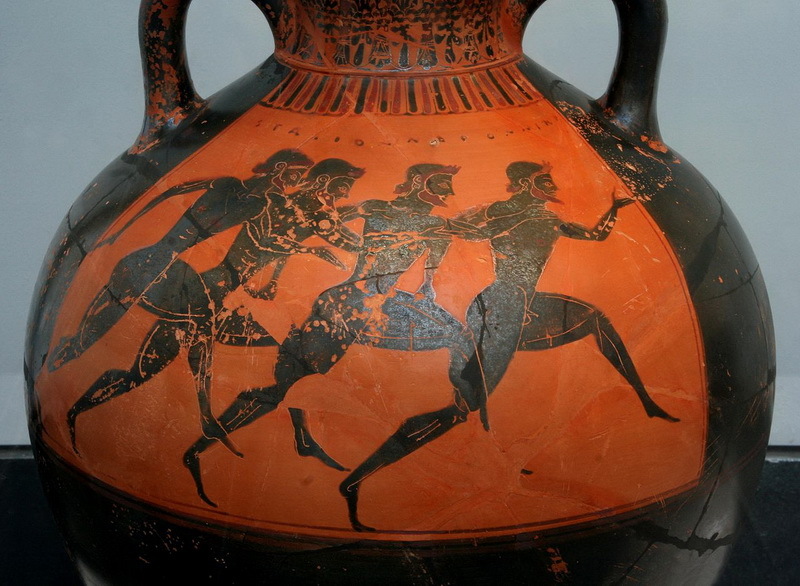 ​Состязание в беге. Чернофигурная ваза. Около 530 года до н.э., Афины - Большие игры Древней Греции | Warspot.ru