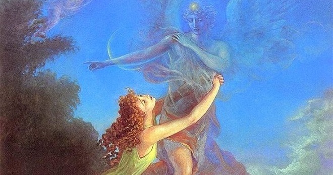 Психея в мифологии - история любви Психеи и Амура