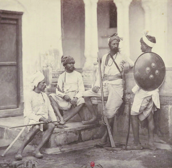 Раджпуты - кшатрии (воины) в Северной Индии