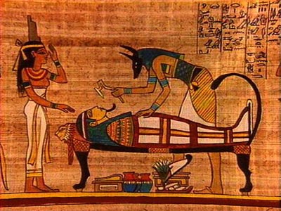 Мистика и специфика погребального обряда в Древнем Египте.