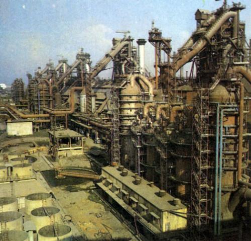 металлургический завод в Бхилаи