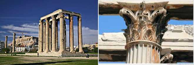 Олимпийский храм Зевса в 
