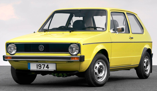 Volkswagen Golf 1974 года