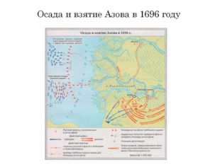 Осада и взятие Азова в 1696 году 