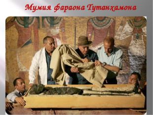 Мумия фараона Тутанхамона 