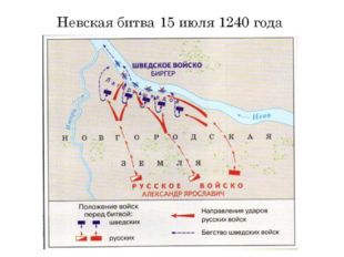 Невская битва 15 июля 1240 года 