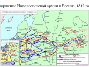Вторжение Наполеоновской армии в Россию. 1812 год 