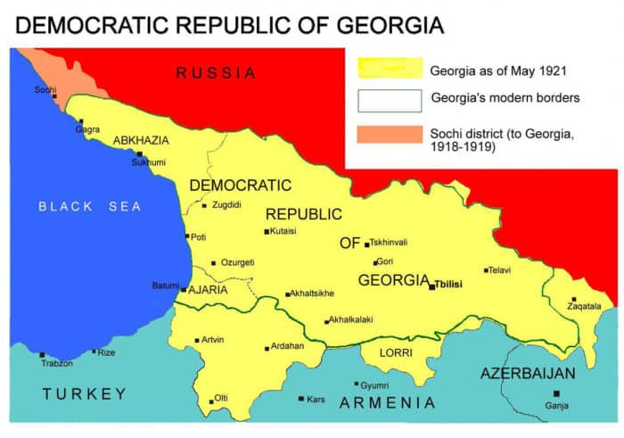 демократическая республика грузия