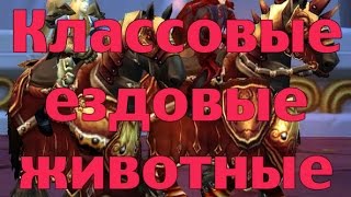 World of Warcraft - Классовые ездовые животные