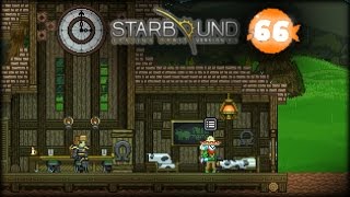 Starbound 1.2 - Строим одноместные дома для поселенцев (Строим город #2) [#66]