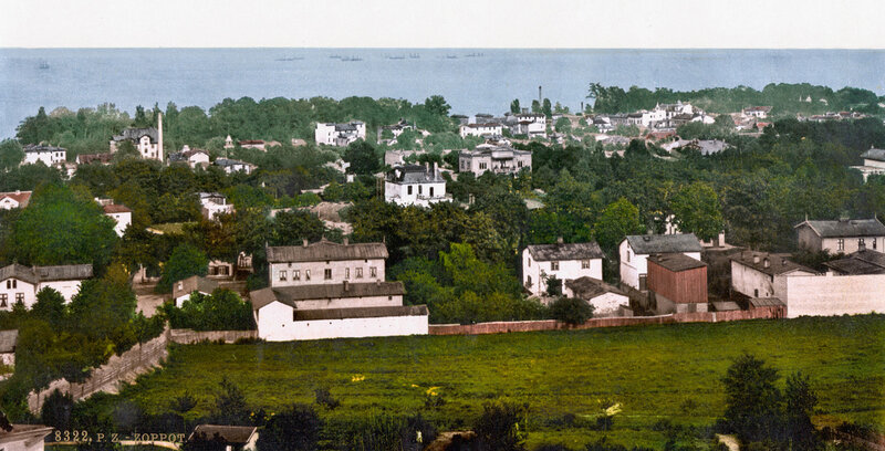 20. Общий вид Цоппота, (Западная Пруссия)