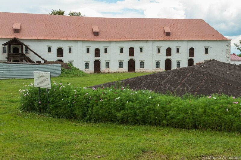Гостиница Черни и фундамент «Солодовенных палат», Рязанский кремль